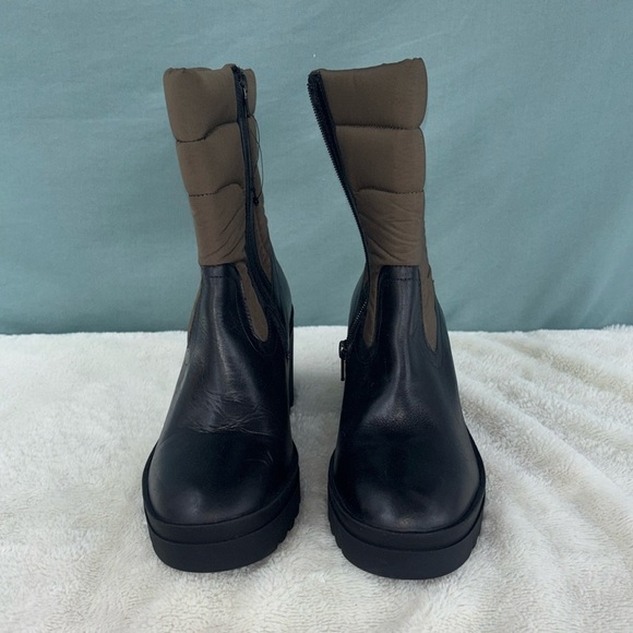 NWOT Fly London Black Mid Calf Boots EU 42 - Picture 1 of 11